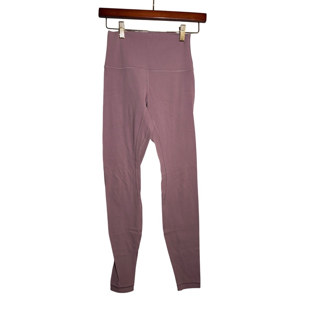 Lululemon Align High-Rise Pant 27.5" Purple Mauve Nulu Yoga Leggings‎ Womens 4